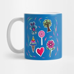 Sticker collection Mug